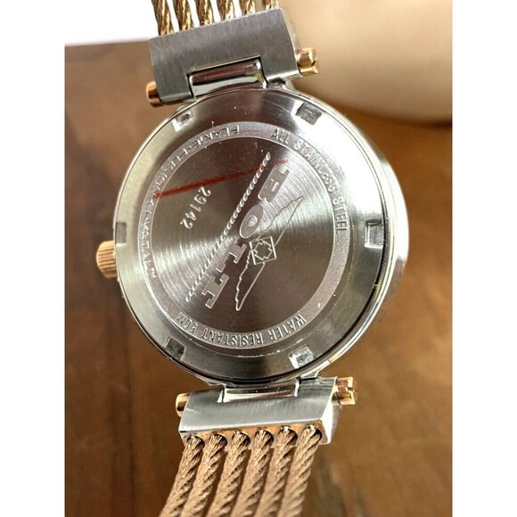 Invicta Women's Watch Bolt 29142 Quartz Mother of Pearl Dial Two Tone Steel 30mm - Picture 7 of 15